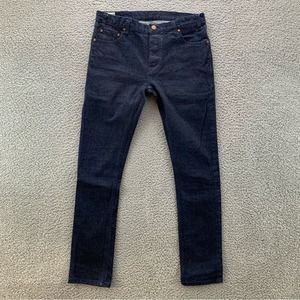 Han Kjobenhavn Button Fly Japanese Selvedge Men's Denim Jeans   Size: 33 Regular